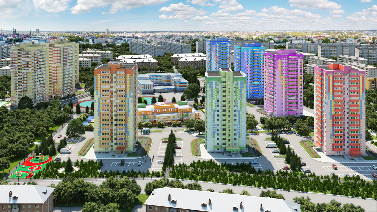 Закончено строительство жилого дома в Перми
